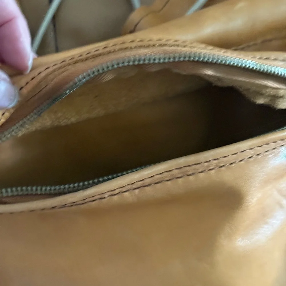 Chic Tan Leather Backpack for Women - Picture 9 of 9